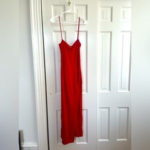 Red Reformation Dress